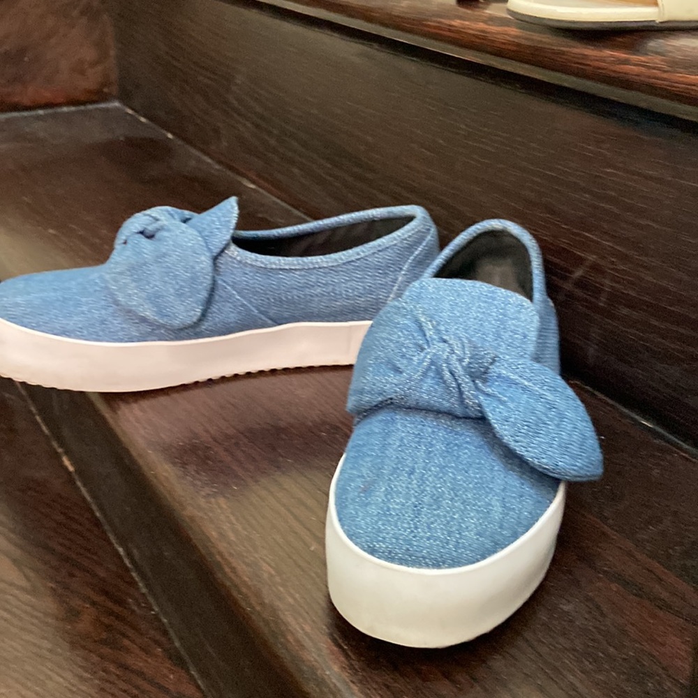 Rebecca Minkoff Blue Denim Sneakers